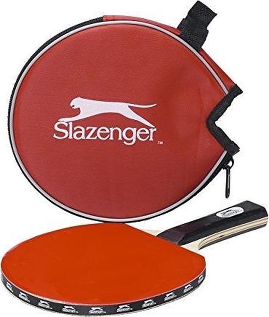Set de tennis de table Slazenger Wood Black / Red Raquette de tennis de