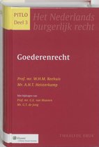 Boek cover Goederenrecht van W. Reehuis