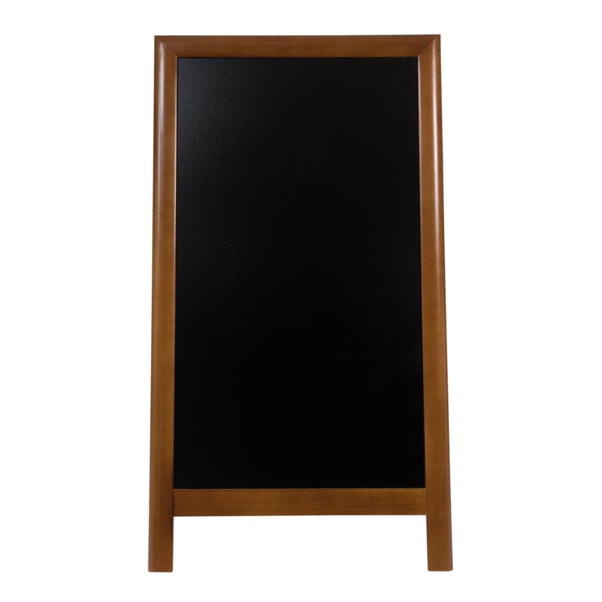 Securit® Deluxe Groot Rubberhout Stoepbord Donkerbruin 70x120 cm|15,7 kg