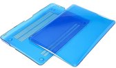 Macbook Case voor MacBook Air 13 inch (modellen t/m 2017) - Laptop Cover - Transparant Licht Blauw