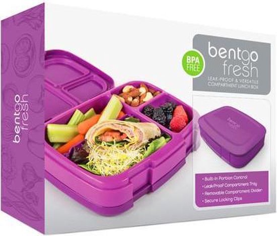 Bentgo Fresh - Innovatieve, stijlvolle en lekvrije Bento lunchbox voor  tieners &... | bol.com
