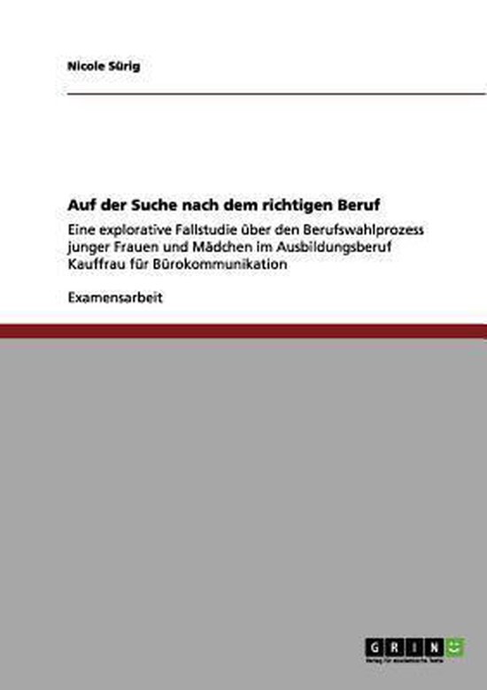 Auf der Suche nach dem richtigen Beruf - cover
