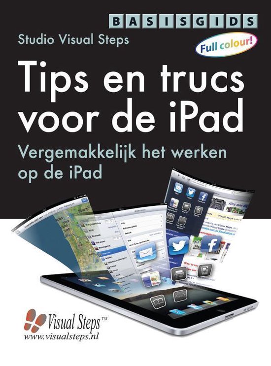 Cover van het boek 'Basisgids tips en trucs voor de iPad'