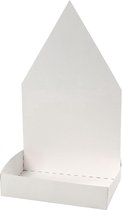 Waterkersbakje met figuur, huis, h: 20 cm, 6sets