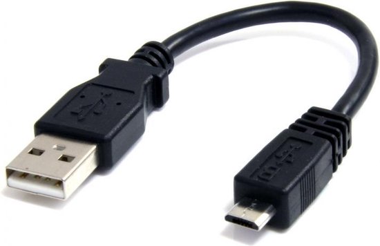 Micro USB Kabel 20CM zwart | bol.com