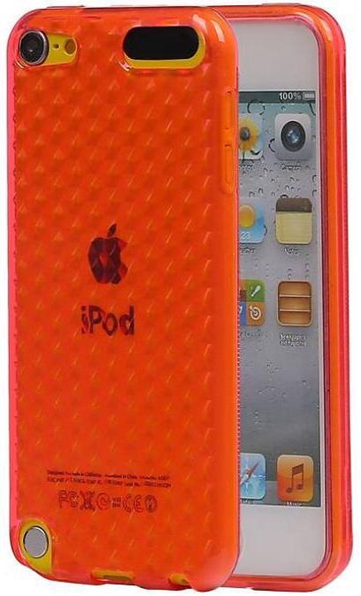 Diamant TPU Hoesjes - Hoesje Geschikt voor iPod Touch 5 Roze