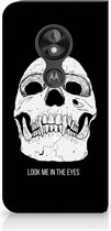 Motorola Moto E5 Play Uniek Standcase Hoesje Skull Eyes