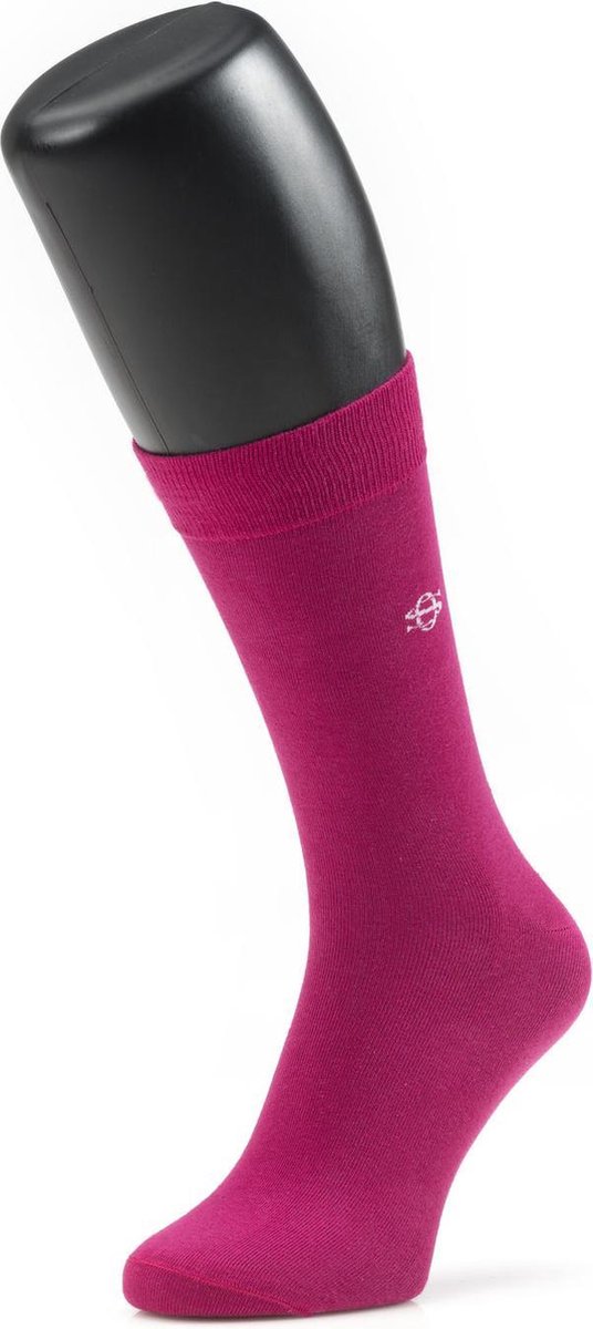 Owen Smith 2-pack - Herensokken roze fuchsia - maat 43-46
