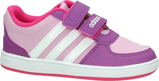 Adidas Vs hoops cmf inf - Sneakers - Meisjes - Maat 25 - Roze | bol.com