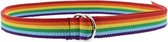 Zac's Alter Ego Canvas riem Rainbow Stripe Multicolours
