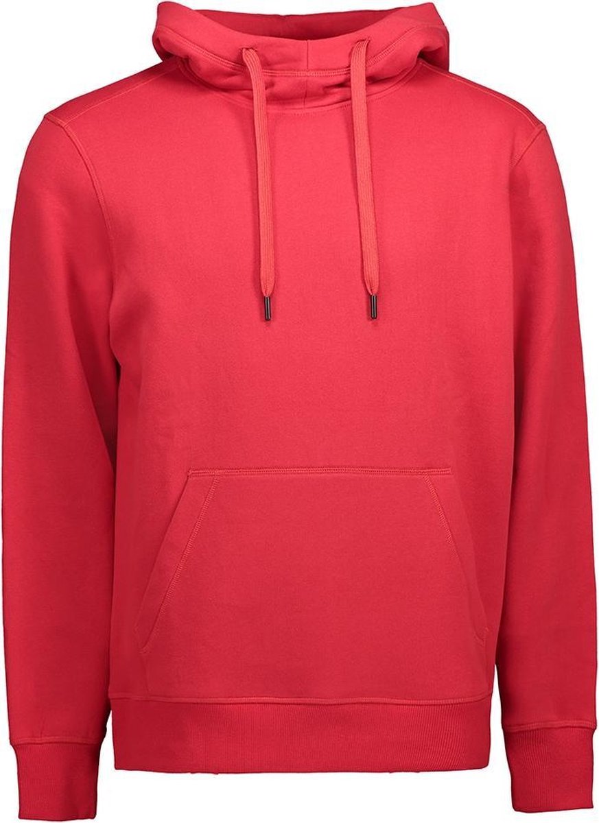 Werktruien met capuchon ID-Line 0636 Hooded Sweater RoodXL