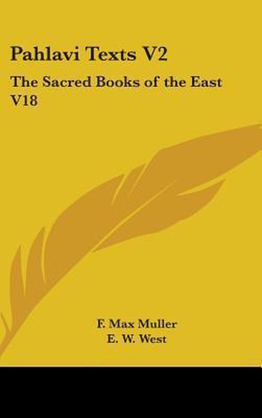 Pahlavi Texts V2