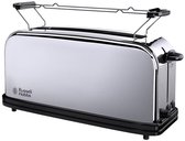 Bol.com Russell Hobbs 23520-56 2snede(n) 1600W Zwart Roestvrijstaal broodrooster aanbieding