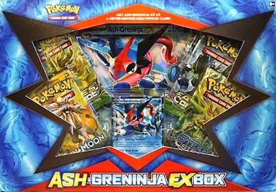 Pokémon Ash-Greninja-EX Box - Pokémon Kaarten | Games | bol.com