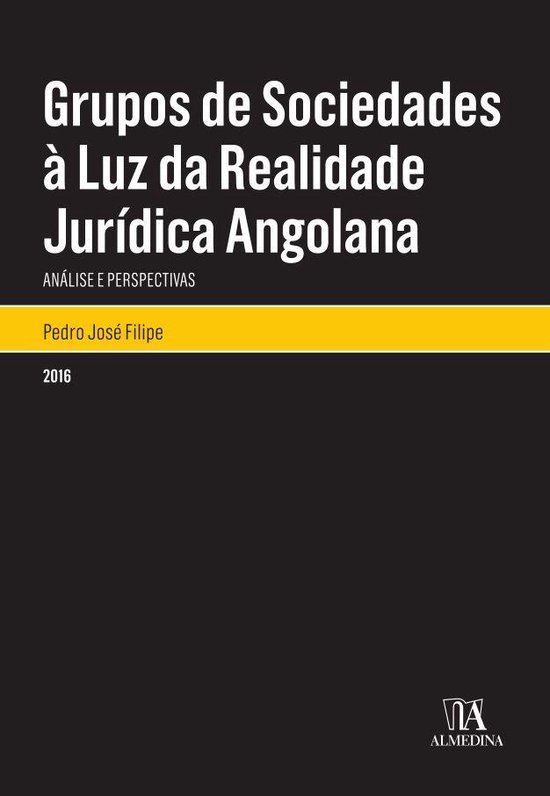 Grupos de Sociedades à Luz da Realidade Jurídica Angolana - cover