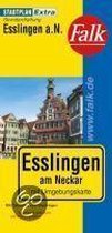 Falk Stadtplan Extra Standardfaltung Esslingen