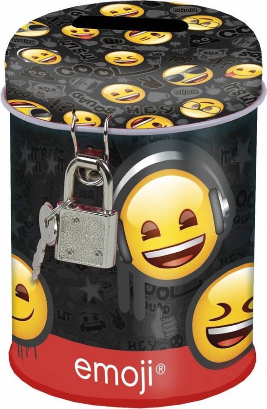Emoji Cool Squad - Tirelire - 11,5 cm - Multi | bol.com