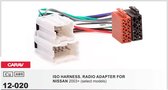 auto radio aansluitkabel / verloopkabel geschikt voor NISSAN 2003+ (select models) Audiovolt 12-020