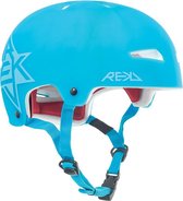 Rekd Skatehelm Semi Transparant Unisex Blauw Maat 54/55