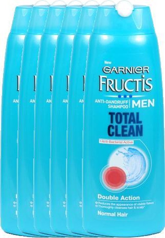 Garnier Fructis for Men Shampoo 6 x 250ml Voordeelverpakking