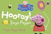 Peppa Pig Hooray Says Peppa Finger Puppe