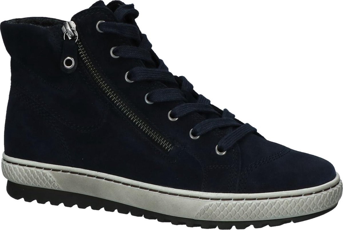 Gabor 93754 Sneaker hoog gekleed Dames Maat 39 Blauw Blauwe 10. bol