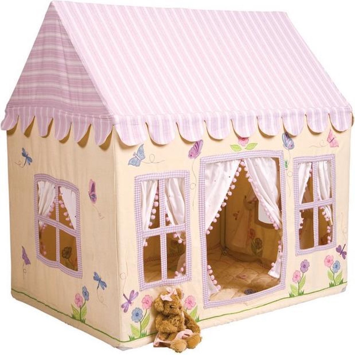 Trouwens Roei uit venster Butterfly Cottage Playhouse (Win Green - speeltent klein) | bol.com