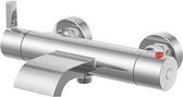 Bad en douche mixer mat verchroomde