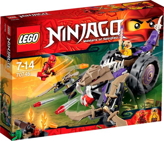 Ik zie je morgen Gemarkeerd Worstelen LEGO NINJAGO Anacondrai Crusher - 70745 | bol.com