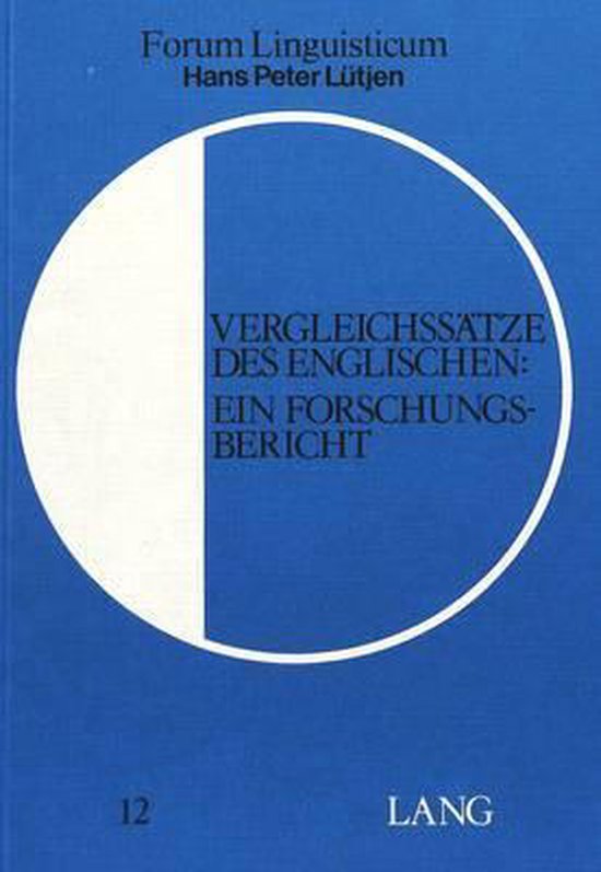Vergleichssaetze Des Englischen - cover