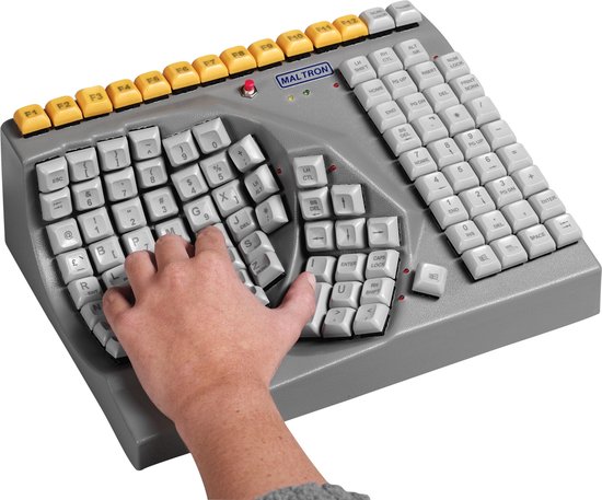 Maltron enkele linkshandig toetsenbord PS2 | bol.com