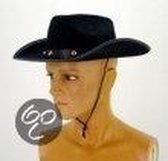 Western Cowboy hoed volwassene vilten hoed met noppenband