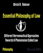 Essential Philosophy of Law