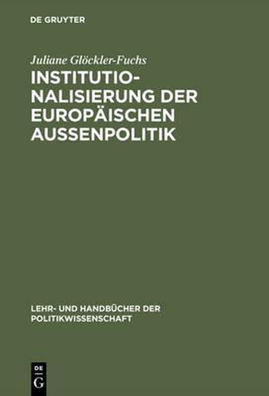 Foto: Institutionalisierung der europ ischen au enpolitik