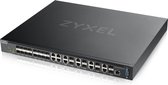 Zyxel XS3800-28 Managed L2+ 10G Ethernet (100/1000/10000) Zwart met grote korting
