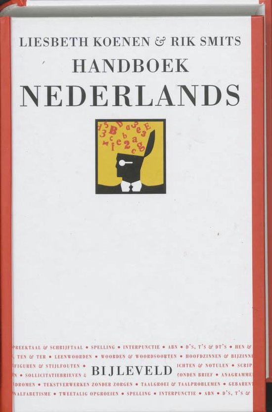 Cover van het boek 'Handboek Nederlands' van Rik Smits en Liesbeth Koenen