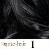 Dante-clips 16"/42cm kleur 1 zwart
