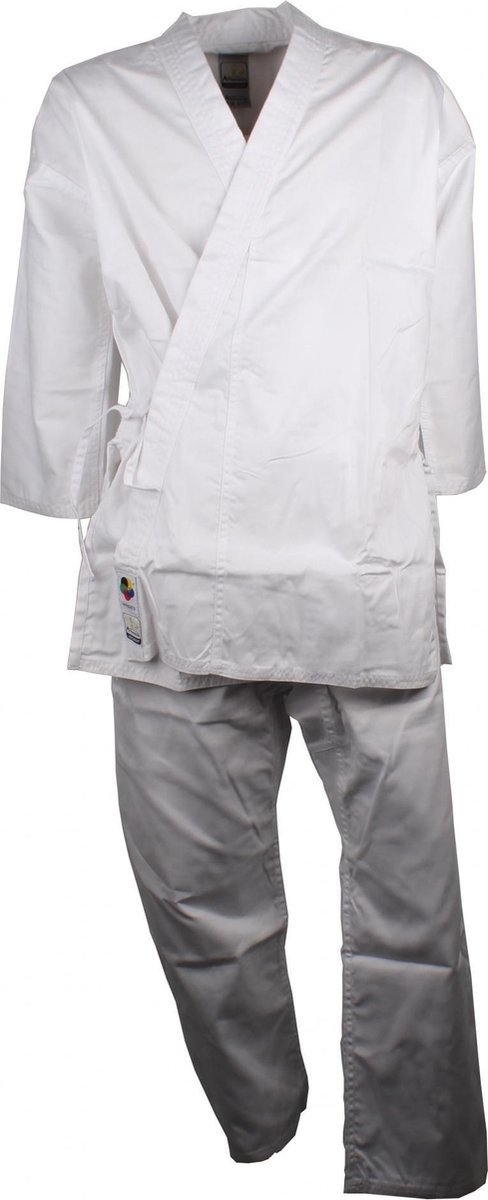 Arawaza Karatepak Lightweight Eko Wkf Wit Unisex Maat 200