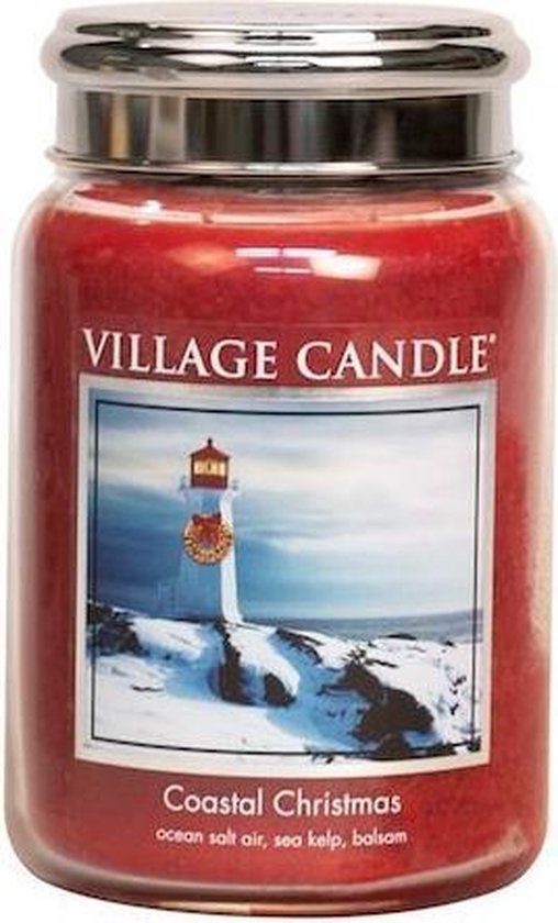 Village Candle - Coastal Christmas large 170 brand