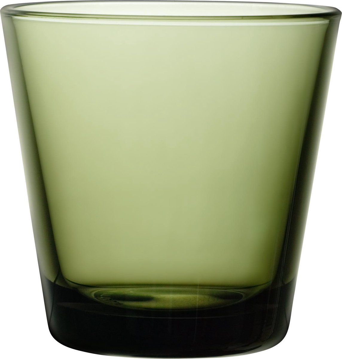 Iittala Kartio Tumbler Glazen Set - Waterglas - Vaatwasbestendig - Mosgroen - 21 cl - 2 Stuks