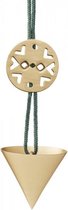 Stelton Nordic Ornament / Hanger Kegel mini - messing