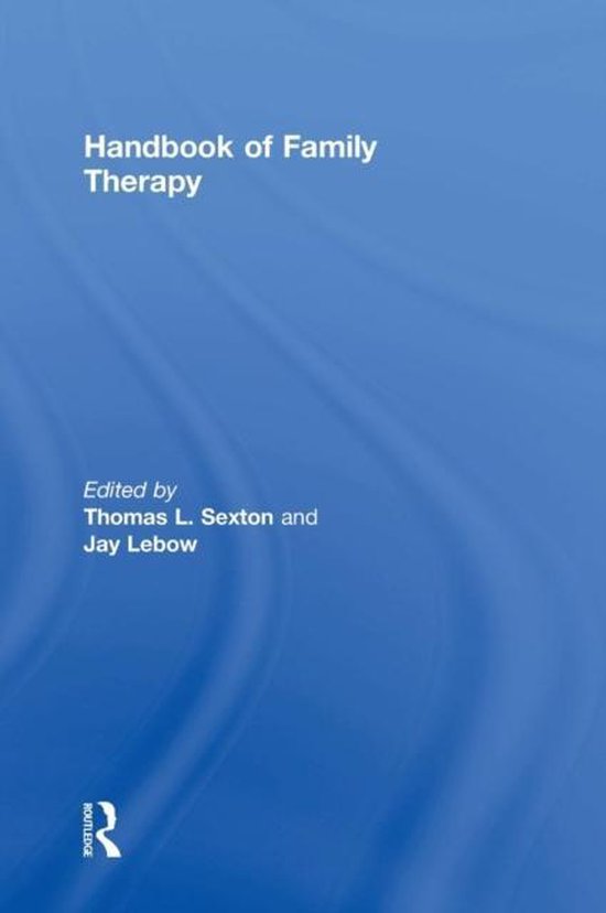 Handbook of Family Therapy - cover