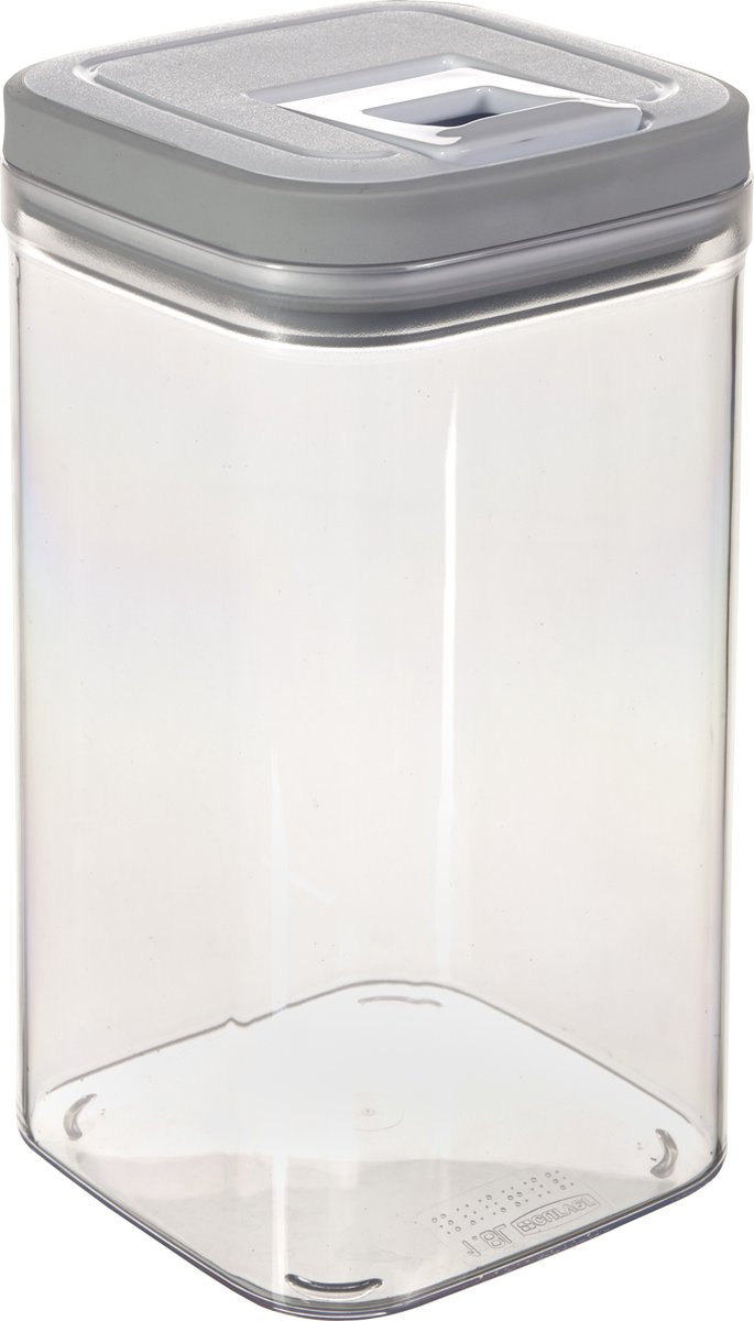 Curver - Voorraaddoos - Grand Chef Cube - 1,8 Liter - Transparant | bol.com