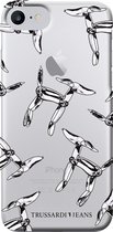 Trussardi Jeans Balloon Soft Case Apple iPhone 7/8 Transparent/Black