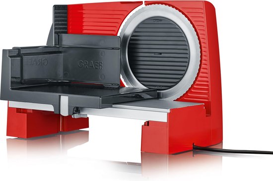 Graef Electrische Snijmachine 170W Aluminium Rood van Graef — afbeelding 4