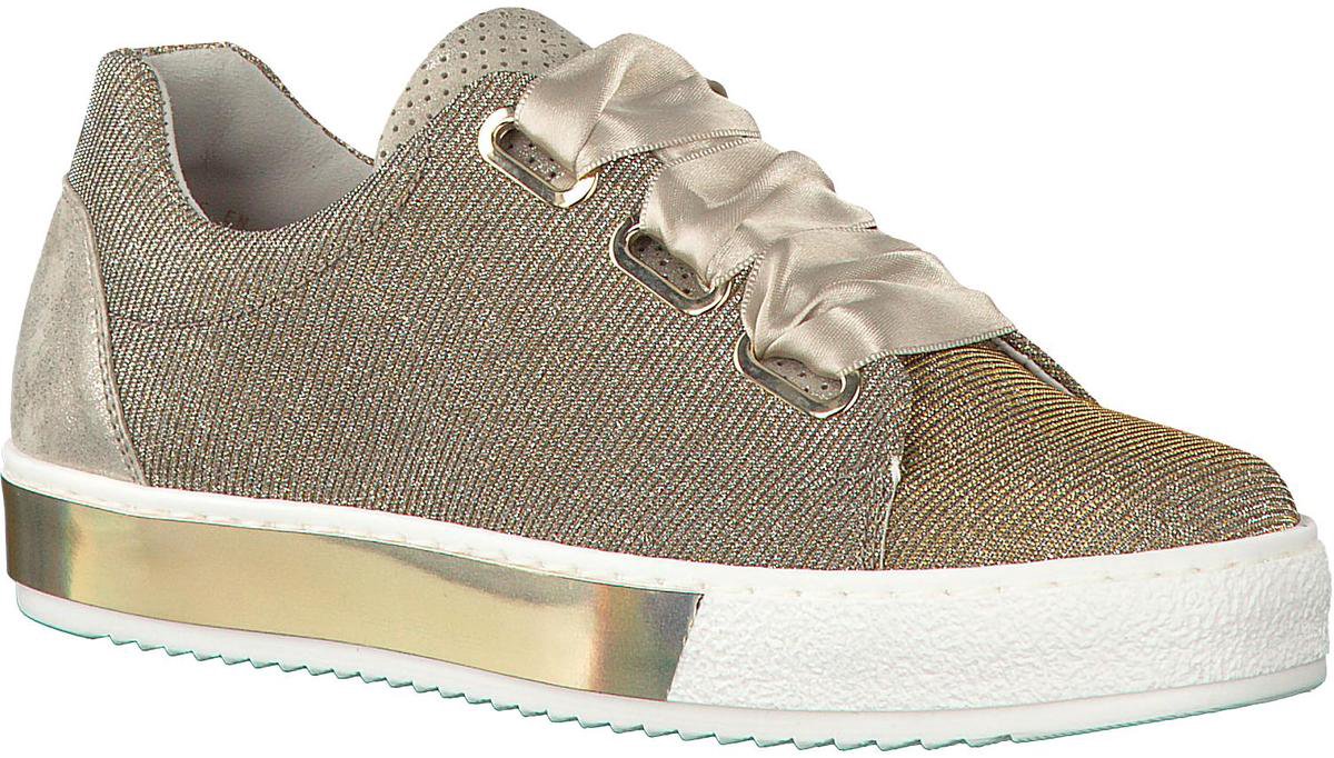 Gabor Dames Sneakers 505 - Goud - Maat 40,5 | bol.com