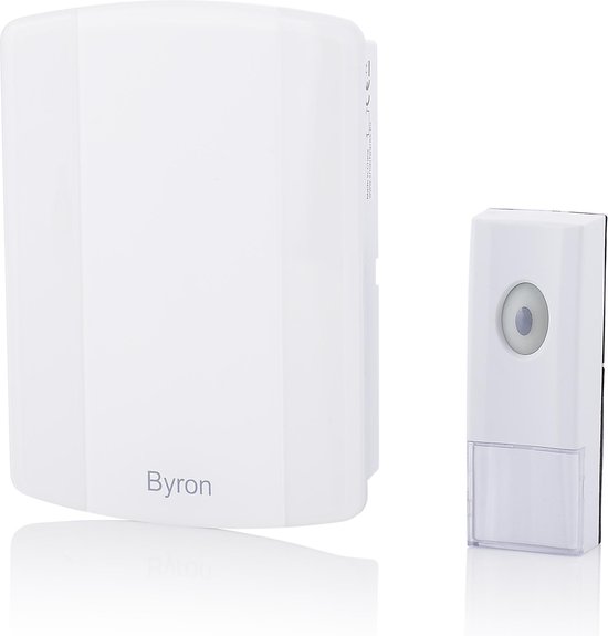 Byron B002E draadloze MP3 deurbel set – 100 m bereik – MP3 melodie functie