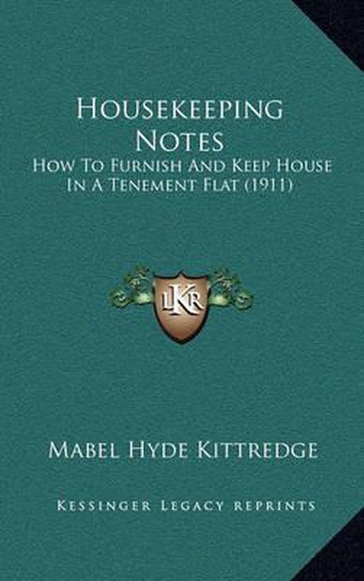 Housekeeping Notes 9781164208396 Boeken