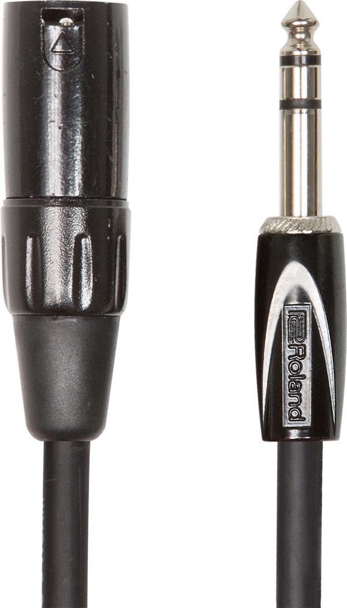 Roland RCC-3-TRXM - TRS jack - XLR male kabel, 1m