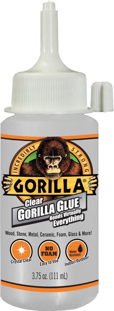 Gorilla Glue - Transparante waterbestendige montagelijm - 110ml